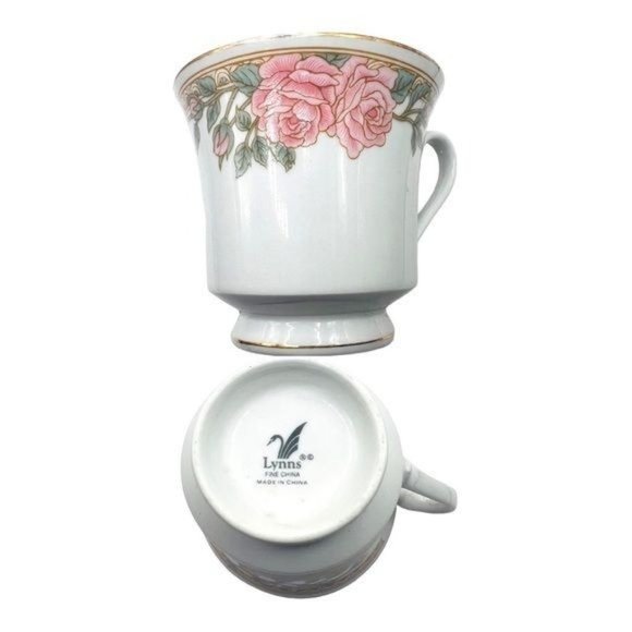 Artisan Antique Roses Broken Lynns China Necklace Hand Soldered Prenhite Stones - Picture 12 of 14